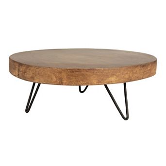 Hello Honey Decorative Paulownia Wood Pedestal