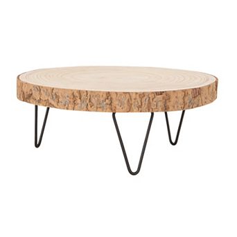 Hello Honey Decorative Paulownia Wood Pedestal