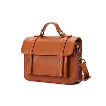 Women Vintage Genuine Leather Flap Bag Crossbody Victoria Hyde Cambridge satchel