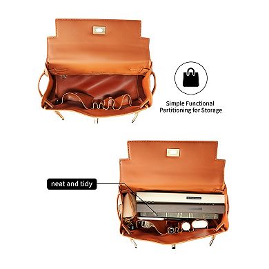 Victoria Handbag with Gold Hardware Victoria Hyde