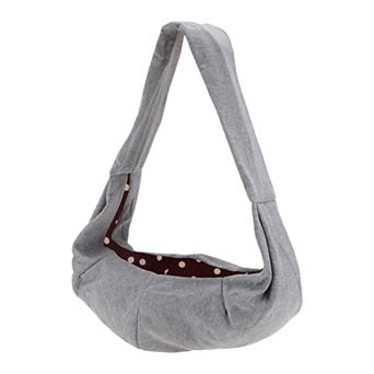 1 pc Polyester Pet Sling Carrier Adjustable Under 5kg Small Dog Sling Carrier