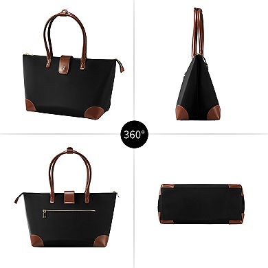 Women's Tote Nylon Top Zip Large Lifestyle Bag Eve Victoria Hyde