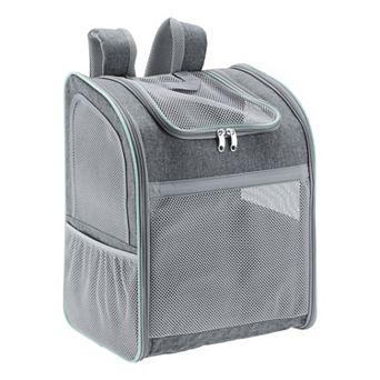 1 pc Pet Backpack Transport Box for Cats and Small Dogs 13.39"x9.84"x16.54"