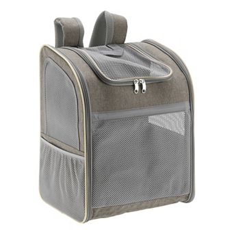 1 pc Pet Backpack Transport Box for Cats and Small Dogs 13.39"x9.84"x16.54"