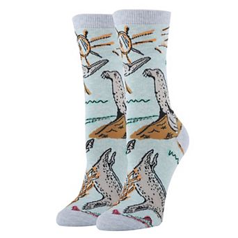 Harbor Seal - Womens Crew Socks