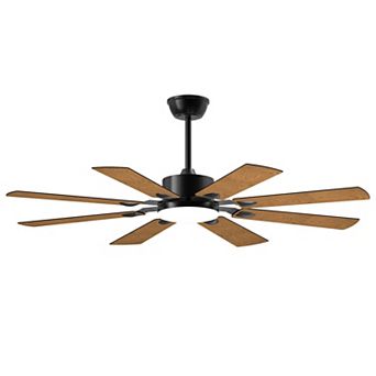 ELEMENT ACE 60 Inch Ceiling Fan with Lights and Remote Control 8 Blades