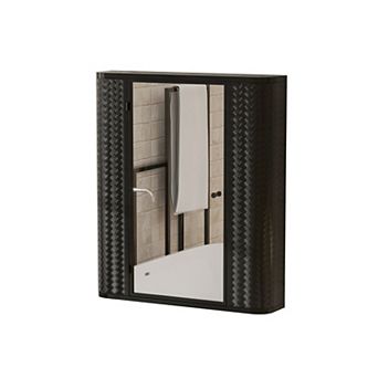 ELEMENT ACE Wall-Mounted Medicine Cabinet with Mirror and Storage Shelves
