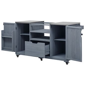 ELEMENT ACE Outdoor Kitchen Island for Tabletop Grills with Stainless Steel Top