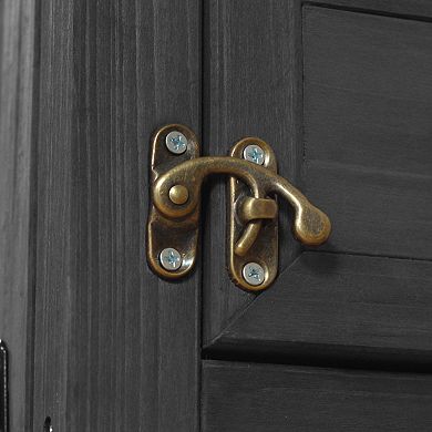 ELEMENT ACE Outdoor Kitchen Island with Foldable Grill Table and Storage Cabinet