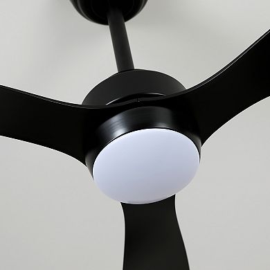 ELEMENT ACE 52-Inch Ceiling Fan with Light Remote Control DC Motor Quiet Operation
