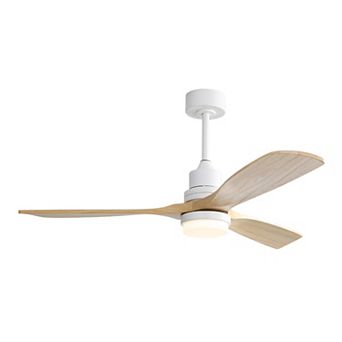 ELEMENT ACE 52 Inch Indoor Ceiling Fan with Dimmable LED Light and Remote Control