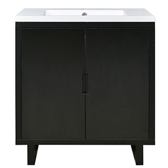 ELEMENT ACE 30-Inch Bathroom Vanity Set with Sink and Storage Cabinet