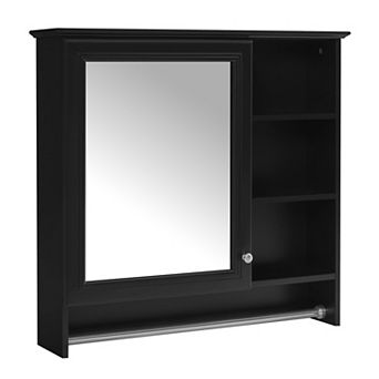 ELEMENT ACE Wall-Mount Two-in-One Mirror Cabinet with Adjustable Shelf and Soft-Close Hinges