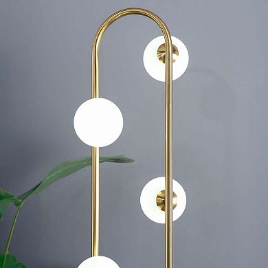 ELEMENT ACE Modern Floor Lamp for Living Room, Tall Corner Lamp for Bedroom & Office