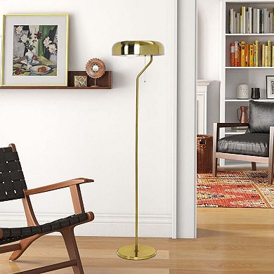 ELEMENT ACE Tall Corner Floor Lamp for Living Room Bedroom and Office Illumination