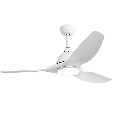 ELEMENT ACE 52 Inch Modern Ceiling Fan with LED Light and Remote Control