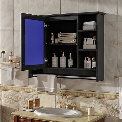 ELEMENT ACE Wall Mounted Medicine Cabinet with Adjustable Shelf and Soft Close Door