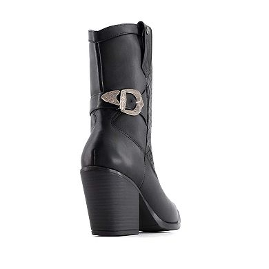 Forastero Women's Western Fashion Leather Boots 90990-3821404
