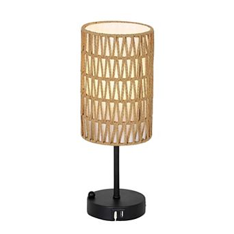 ELEMENT ACE Touch Table Lamp with USB Charging Port and Phone Stand