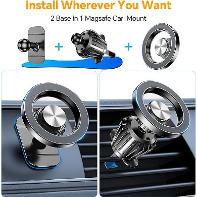 Magnetic Phone Holder for Car Phone Holder Mount Dash Mounted Holders Cell Phone Holders