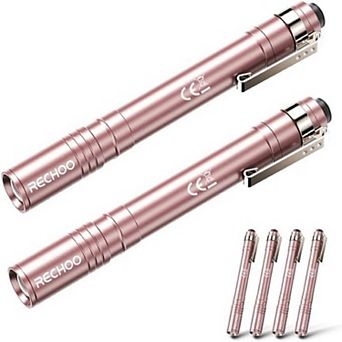 Small Bright Pen Flashlight with Clip