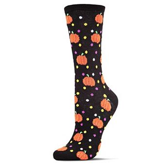 Cheery Pumpkin Crew Socks