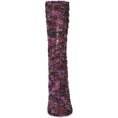 Color Bunch Chunky Knit Boot Socks