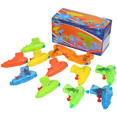 Water Pistol Guns for Kids, 12Pcs Water Squirt Blaster Soaker