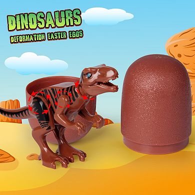 Dinosaur Egg Toys -6 Pack Hatching Dinosaur Eggs for Kids