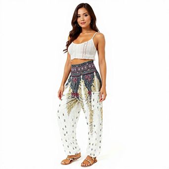 Womens Boho Yoga Harem Pants