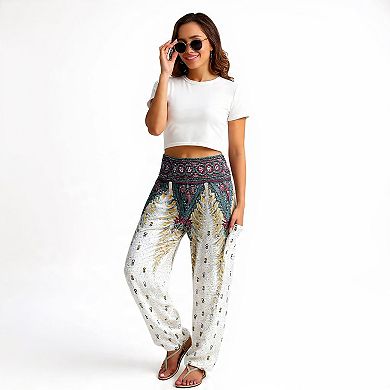 Womens Boho Yoga Harem Pants