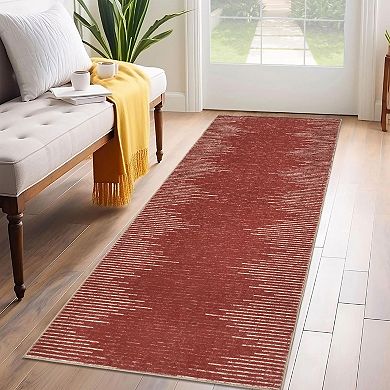 Modern Area Rug Machine Washable Vacuum Clean Ultra Thin Stain Resistant Carpet for Kid's Room