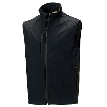 Russell Mens 3 Layer Soft Shell Gilet Jacket