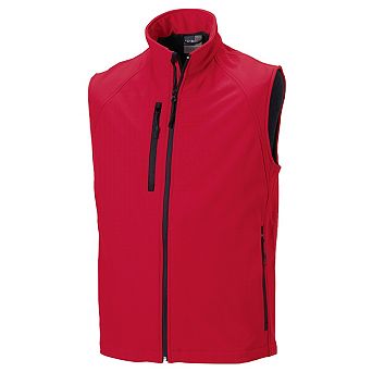 Russell Mens 3 Layer Soft Shell Gilet Jacket