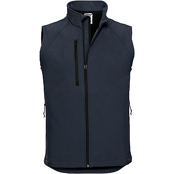 Russell Mens 3 Layer Soft Shell Gilet Jacket