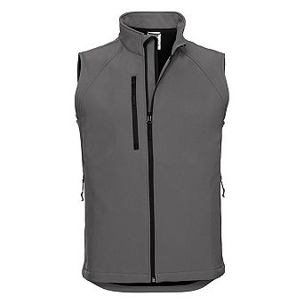 Russell Mens 3 Layer Soft Shell Gilet Jacket