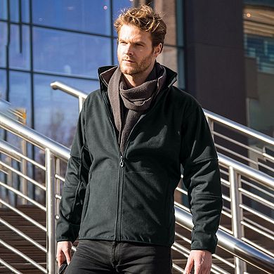 Result Mens Osaka TECH Performance Combined Pile Softshell Waterproof Windproof Jacket