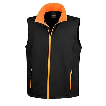 Result Mens Core Printable Softshell Bodywarmer
