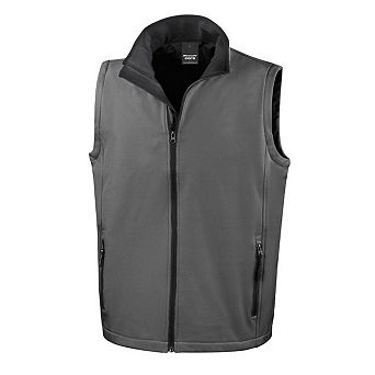Result Mens Core Printable Softshell Bodywarmer