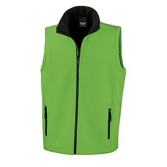 Result Mens Core Printable Softshell Bodywarmer