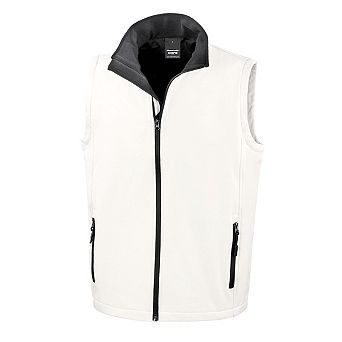 Result Mens Core Printable Softshell Bodywarmer