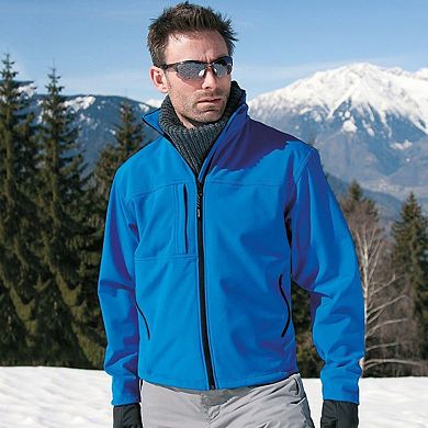 Result Mens Softshell Premium 3 Layer Performance Jacket (Waterproof Windproof & Breathable)