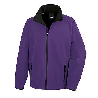 Result Mens Core Printable Softshell Jacket