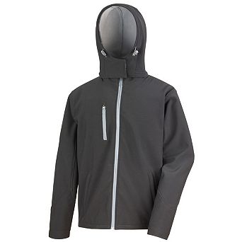 Result Core Mens Lite Hooded Softshell Jacket