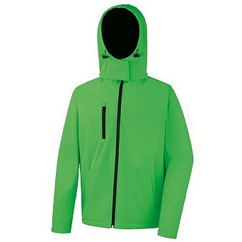 Result Core Mens Lite Hooded Softshell Jacket