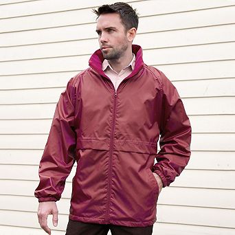 Result Mens Core Adult DWL Jacket (With Fold Away Hood)