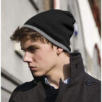 Result Unisex Reversible Fashion Fit Winter Beanie Hat