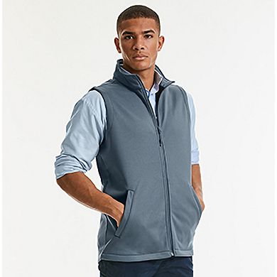 Russell Mens Smart Softshell Gilet Jacket