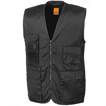 Result Mens Safari Waistcoat Jacket