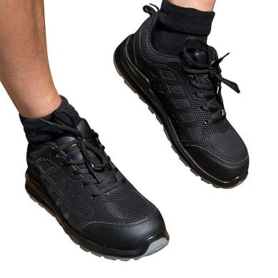 Result Work-Guard Unisex All Black Safety Trainers